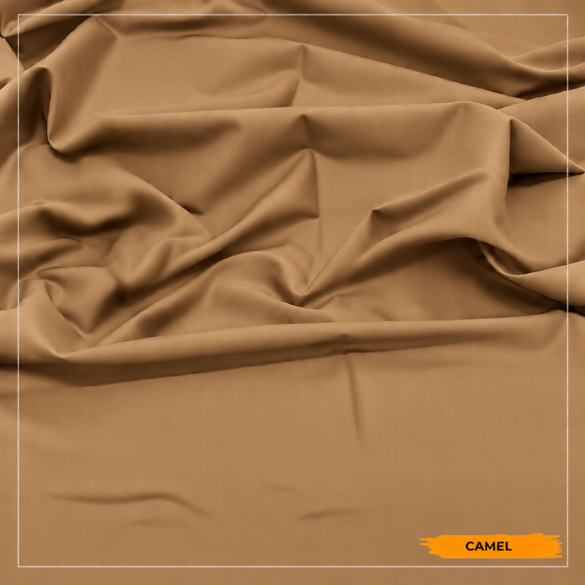 Premium Camel Boski Wash N Wear – Unstitched Suit