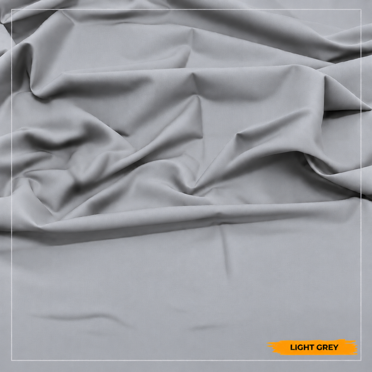 Premium Light Grey Boski Wash N Wear – Unstitched Suit